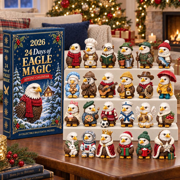 2026 Eagle Magic advent calendar 2026 - 24-Day Countdown, Acrylic Charms