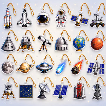 2026 Space Explorer Advent Calendar – 24-Day Christmas Countdown with Space-Themed Collectibles, Astronomy Holiday Gift for Kids, Science Lovers & Stargazers-1