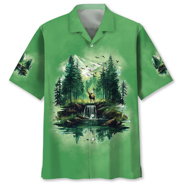 Into The Forest I Go Hawaiian Shirt