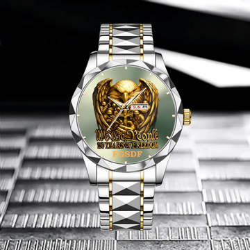 250 Years Of Freedom We The People Customized Veteran Watch - Personalized Name - Gift For Veterans