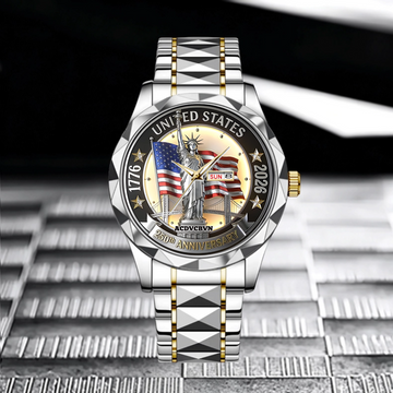 250th Anniversary Customized Watch - Personalized Name - Patriot's Memorabilia