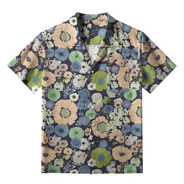 Personality fashion  Blossom Burst Aloha Hawaiian Shirt