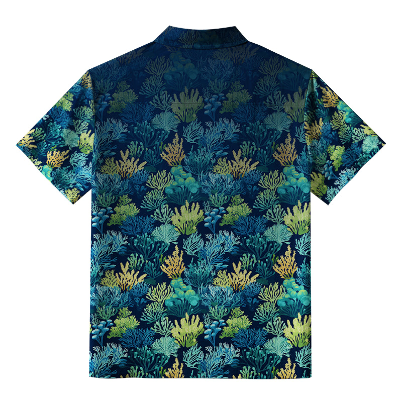 Underwater Coral Reef Aloha Hawaiian Shirt