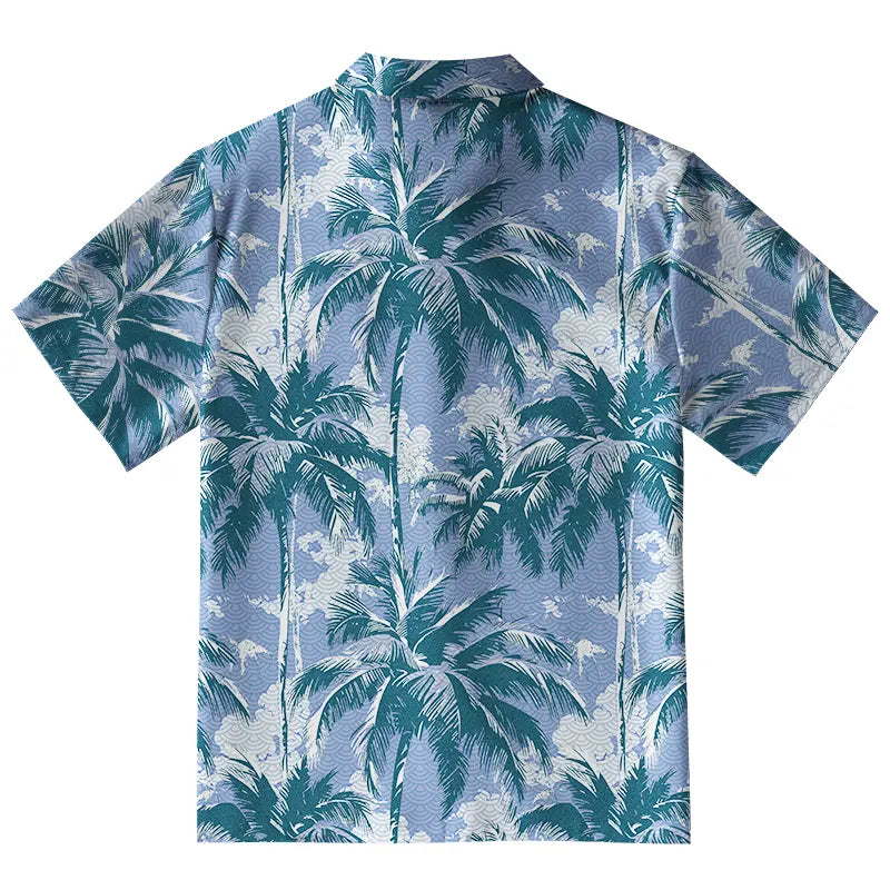 Palm Tree Paradise Aloha Hawaiian Shirt