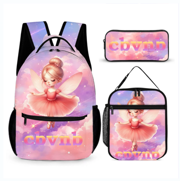 Ballet Dance Girl Fantasy Personalized Name Custom Backpack - Personalized Opening Season Gifts for Girls