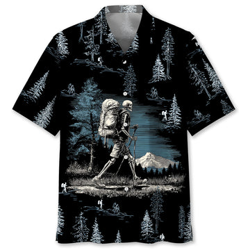 Hiking When Life Gives You Mountains Hawaiian Shirt