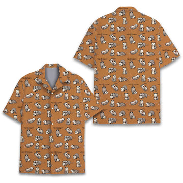 Opossum Hawaiian Shirt Unisex, Funny Possum Shirt Button Up, Summer Beach Short Sleeve Shirt