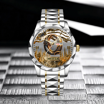 Customized Dragons Mission Watch - Personalized Name And Initial Letter - Gift for Dragon Lovers Ps003