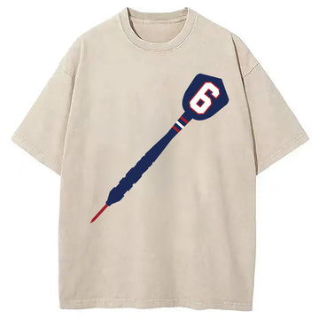 Personality fashion Dart 6 Washed T-Shirt