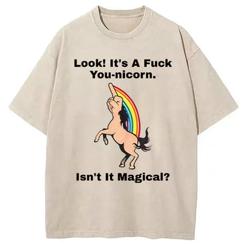 Personality fashion Crafting For Beginners Washed T-Shirt
