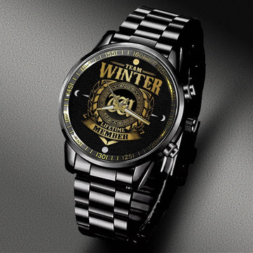 TATRO W8 - LIFETIME MEMBER - Black Fashion Watch Custom Your Name, Best Family Gifts