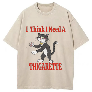 Personality fashion I Think I Need Washed T-Shirt