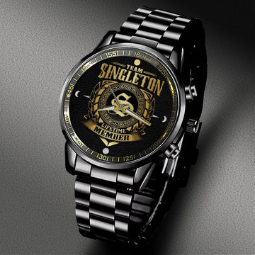 TATRO W8 - LIFETIME MEMBER - Black Fashion Watch Custom Your Name, Best Family Gifts