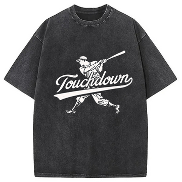 Personality fashion Touchdown Washed T-Shirt