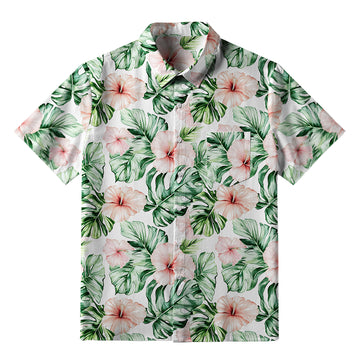 Personality fashion  Island Blossoms Button-up Shirt