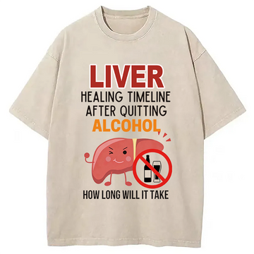 Personality fashion How Long It Will Take Washed T-Shirt