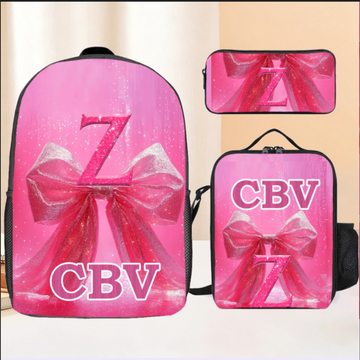 Personalized Colorful Butterfly Name Custom Backpack - A Unique Gift For Girls In The School Season