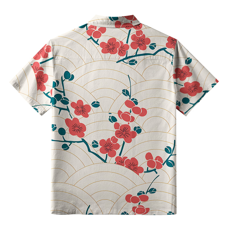 Blossom Wave Aloha Hawaiian Shirt