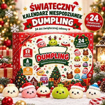 2026 Advent Calendar, 24 Day Dumpling Squishy Countdown Toy with Cute Collectibles, Soft Figures, Christmas Table Decorations, Stocking Stuffers