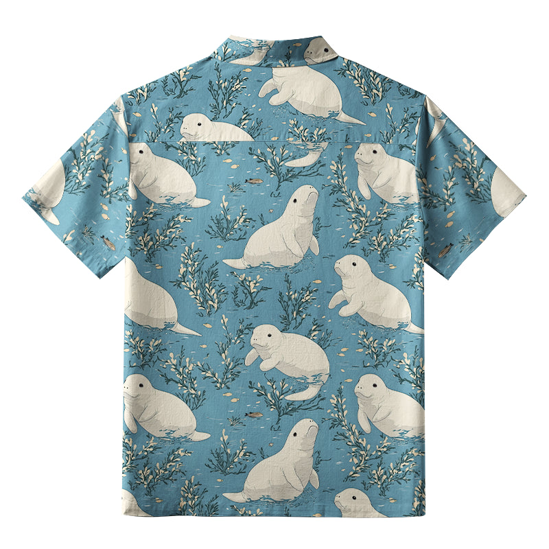 Seal Pup Frolics Aloha Hawaiian Shirt