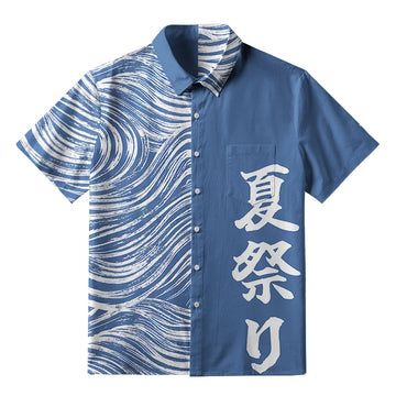 Personality fashion  Summer Fest Button-up Shirt