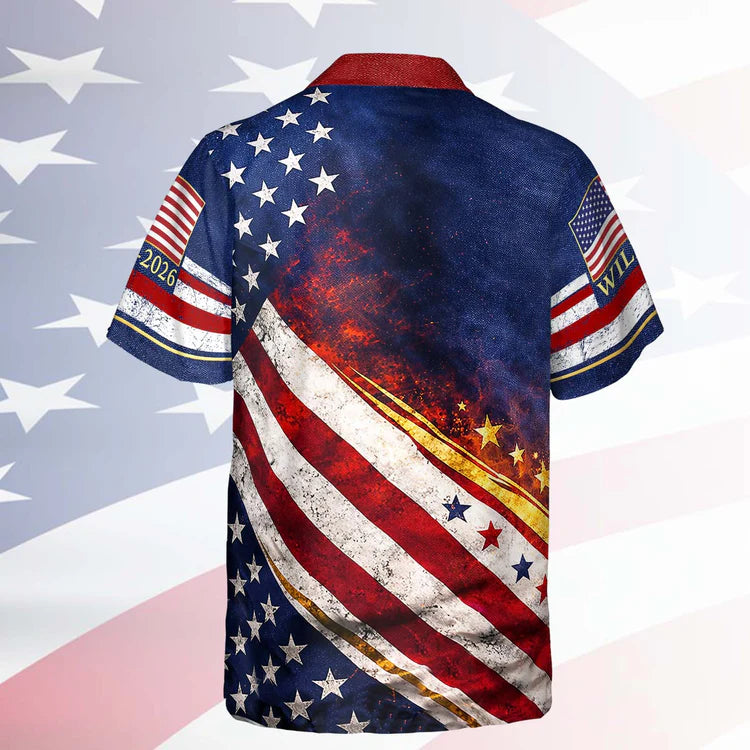 Personalized 250 Years Of America 1776-2026 Hawaiian Shirt, Patriotic Independence Day Hawaii Shirt 684819