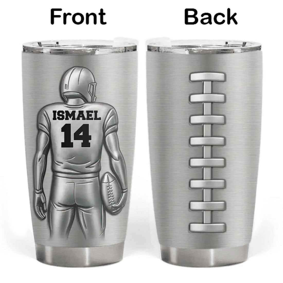 Football Is My Favorite Season Personalized Tumbler Gift For Football Lover