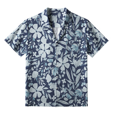 Personality fashion  Floral Fantasy Aloha Hawaiian Shirt