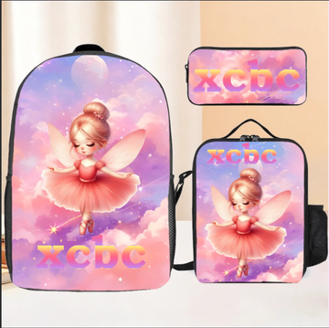 Ballet Dance Girl Fantasy Personalized Name Custom Backpack - Personalized Opening Season Gifts for Girls