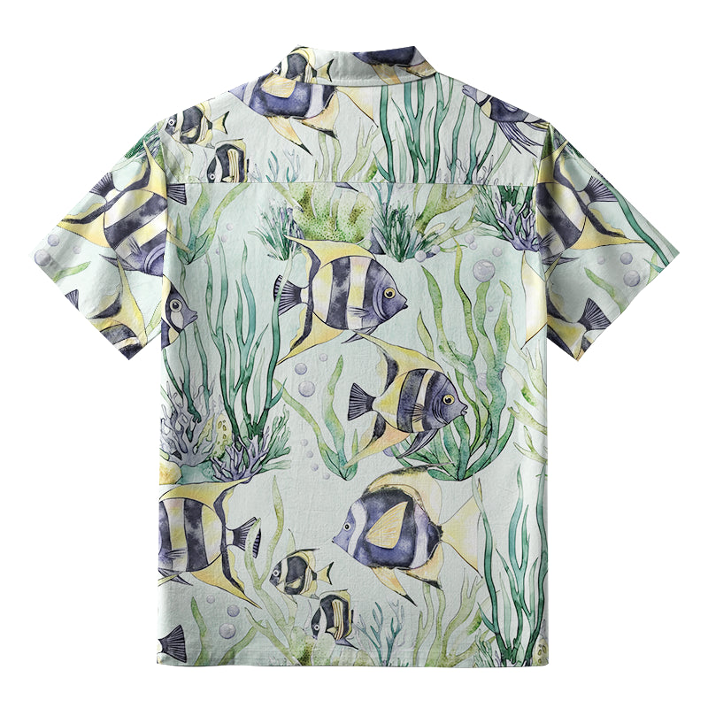 Tropical Fish Aloha Hawaiian Shirt
