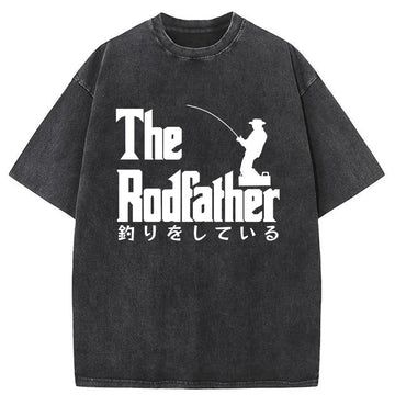 Personality fashion The Willing Ones Take The Bait Washed T-Shirt