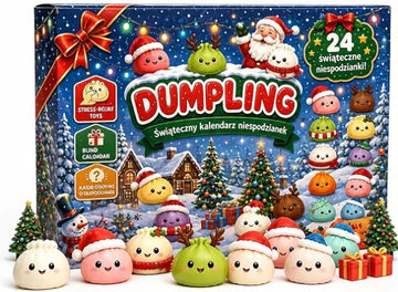 2026 Christmas Squishies Advent Calendar, 24-Day Countdown for Adults
