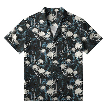 Personality fashion  Graceful Daisy Aloha Hawaiian Shirt