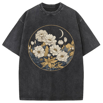 Personality fashion Blissful Harmony Washed T-Shirt