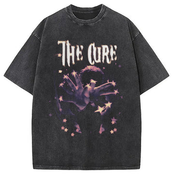 Personality fashion The Cure Washed T-Shirt