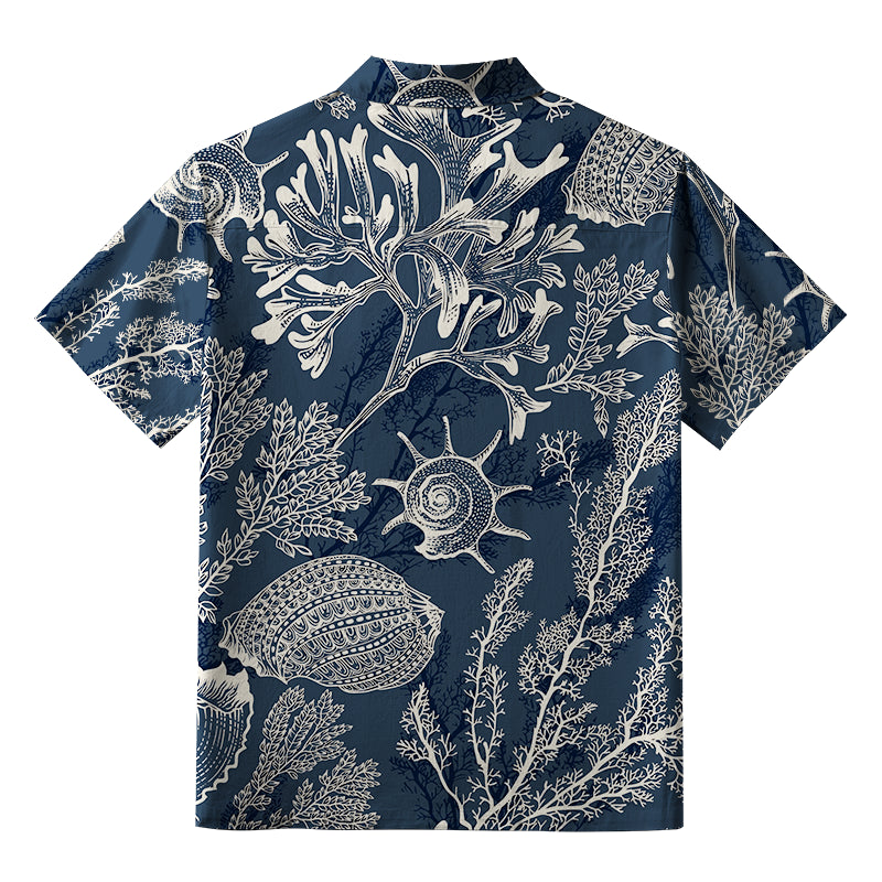 Marine Mystery Aloha Hawaiian Shirt