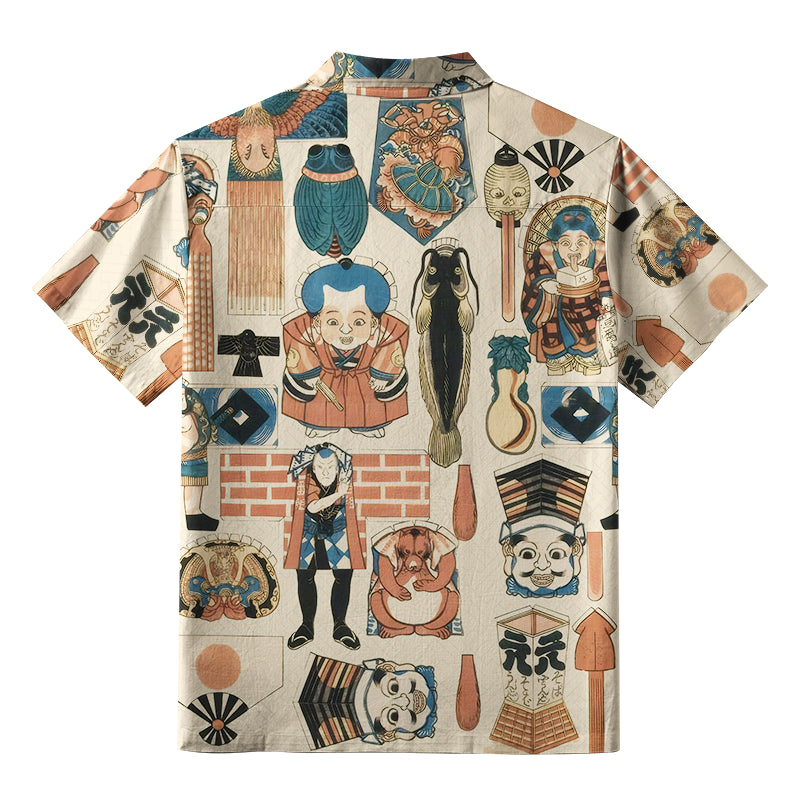 Japan's Cultural Kaleidoscope Aloha Hawaiian Shirt