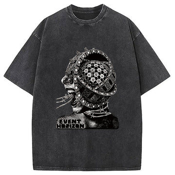 Personality fashion Event Horizon 1997 Washed T-Shirt