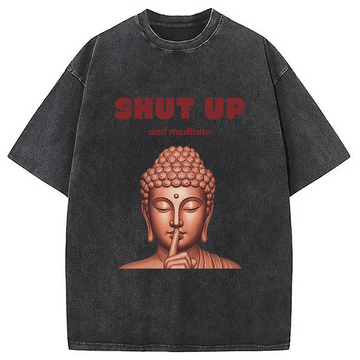 Personality fashion Dont Say That Meme Washed T-Shirt