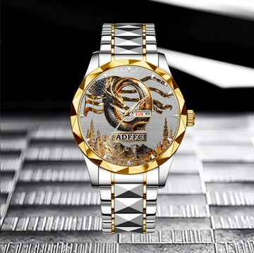 Customized Dragons Mission Watch - Personalized Name And Initial Letter - Gift for Dragon Lovers Ps006