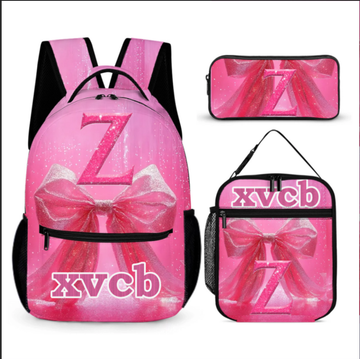 Personalized Colorful Butterfly Name Custom Backpack - A Unique Gift For Girls In The School Season