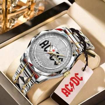 AC/DC Alloy Luxury Quartz Watch