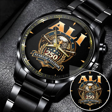 ALI Y250-01 Personalized Watch, 250 Years Of Freedom 1776-2026
