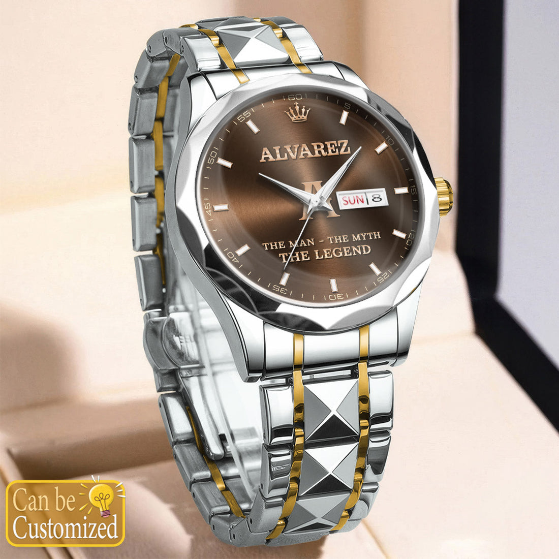 ALVAREZ K3579-102 Luxury Alloy-Men Watch, Personalized Premium Gift for Anniversary