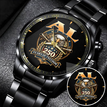 AL Y250-01 Personalized Watch, 250 Years Of Freedom 1776-2026
