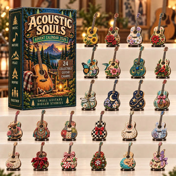 Acoustic Souls Advent Calendar 2026 - 24-Day Countdown, Acrylic Charms
