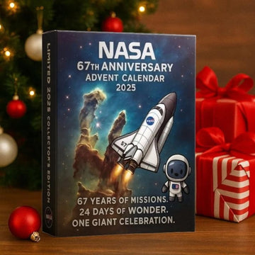 Aerospace Anniversary Advent Calendar 2026 Christmas Gift For Science Lover Space Shuttle Astronaut Fan Gifts For Space Lovers
