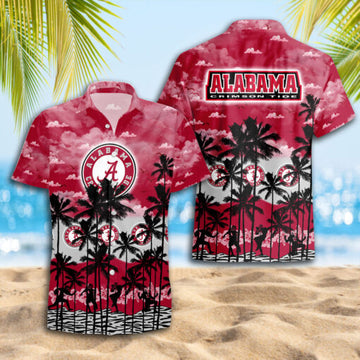 Alabama Crimson Tide Hawaiian Shirt Trending Summer.