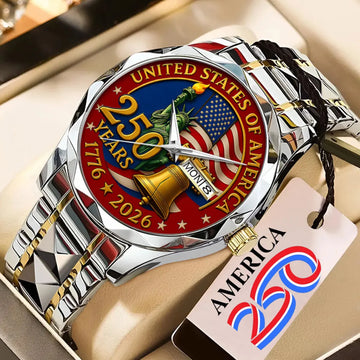 America250 Alloy Luxury Quartz Watch – NGHIAVT5251