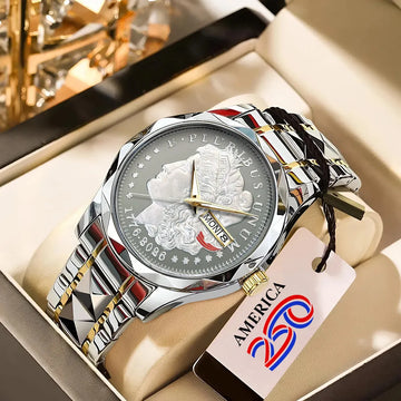 America250 Alloy Luxury Quartz Watch – TANTN 14730